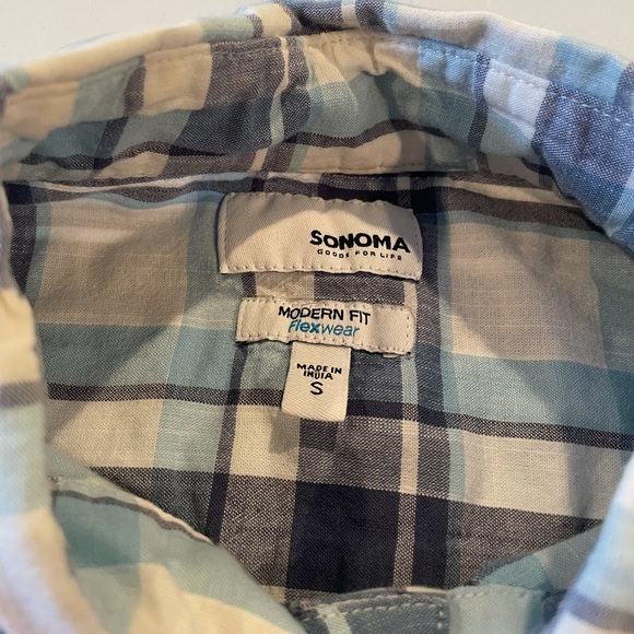 Sonoma Button Down Size Small - Picture 2 of 3